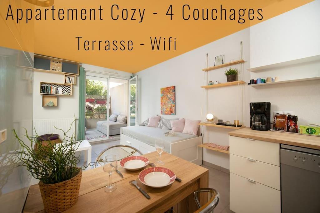 Fully Equipped Apartment With Terrace Sleeps 4 Marseille Luaran gambar
